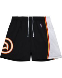 Mitchell & Ness - Nba Day Shorts Hawks 1994 "Hawks" Smsh6532 Aha94Pppblck" - Lyst