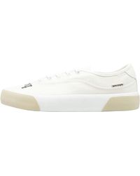 Palm Angels - Logo Lace-Up Skater Sneakers "Cream/ Pmin001S23Fab0018501" - Lyst
