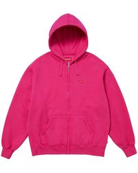 Supreme - Small Box Zip Up Hoodie "Fw25 - Lyst