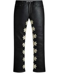 LOSTSHDWS - Leather Pant Bone" Lost005" - Lyst