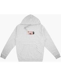 anti social social club grey camo moletom com capuz