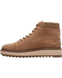 Clarks - Clarkhill Hi "Light Tan Suede" 26173447" - Lyst