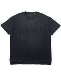 Purple Brand - Layered Wordmark T-Shirt P101 Tbrh226" - Lyst