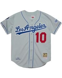 Mitchell & Ness - Mlb Hideo Nomo Road Jersey "2002 Los Angeles Dodgers – Chrome" Ajy15337 Lad02Hnochrm" - Lyst