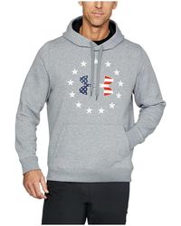 Under Armour - Freedom Rival Hoodie "True Heather 1312411 025" - Lyst