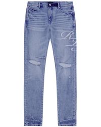 RTA - Bryant Skinny Jeans "Ciel Fade Cursive" Mchpd1320 J1205Clfcs" - Lyst