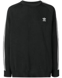 adidas - Originals 3 Stripes Knit Crew Dh5754" - Lyst