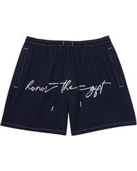 Honor The Gift - Hybrid Cursive Nylon Water Shorts Htg260262001" - Lyst