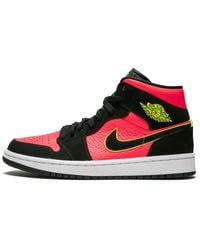 Nike - Air 1 Mid "Hot Punch Volt" Bq6472 006" - Lyst