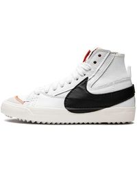 Nike - Blazer Mid 77 Jumbo Mns "white Black Sail" Shoes - Lyst