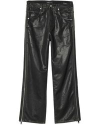 Purple Brand - Coated Side Zip Wide-Leg Jeans P018 Fzcc424" - Lyst
