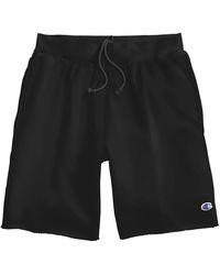 Champion - C-Life Reverse Weave Cut Off Shorts 89597 001" - Lyst