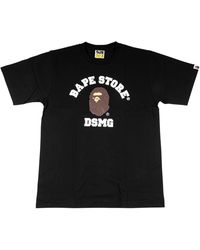 A Bathing Ape - Dsm Ginza T-Shirt 1M22 110 004 Blk" - Lyst