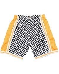 Mitchell & Ness - Nba Checked Swingman Shorts "Los Angeles Lakers - Lyst
