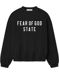 Fear Of God - 90's Fleece Crewneck "Jet" 192Sp256550F" - Lyst