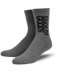Stadium Goods - Crew Sock "Charcoal Flannel" Sgs0480" - Lyst