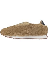 Rhude - Sherpa Rhunner Sneakers "Tan" Rhss22Fo13179117" - Lyst