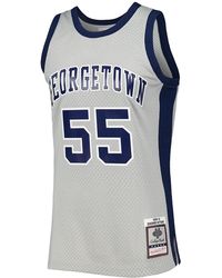 Mitchell & Ness - Ncaa Light Jersey Georgetown 1990 Dikembe Mutombo "Georgetown Hoyas" Smjy5361 Gtw90Dmochrm" - Lyst