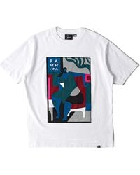 by Parra - Leaving Now Short-Sleeve T-Shirt 55355 Wht" - Lyst