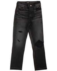 Amiri - Crop Straight Leather Pants Amr-Xbtm-0106" - Lyst