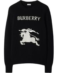 Burberry - Ekd Wool Cashmere Knit Sweater 8101952" - Lyst