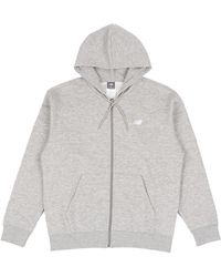 New Balance - Sport Essentials Logo Fleece Fz Hoodie Mj41502Ag" - Lyst