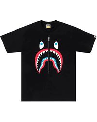 A Bathing Ape - Colors Shark T-Shirt (Ss23) 1J30 110 018" - Lyst