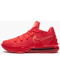 lebron 17 shoes red carpet
