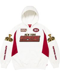 Supreme - Football Zip Up Hooded Sweatshirt "Fw25 - Lyst