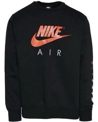 Nike - Air Crew Fleece Sweatshirt Cj6977 001" - Lyst