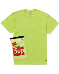 Supreme - Hanes Tagless T-Shirt (2 Pack) "Ss23 - Lyst