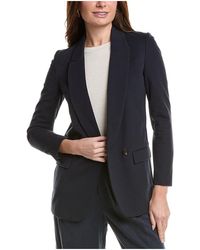 Brunello Cucinelli - Deconstructed Single Button Blazer Brun2537" - Lyst