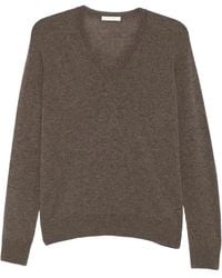 The Row - Phora Top Taupe" R000627 Y166 Gtp" - Lyst