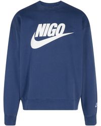 Nike - Nigo Nrg Fleece Crew Sweatshirt Fv5941 492" - Lyst