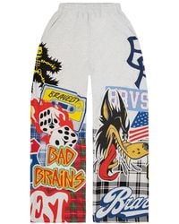 Bravest Studios - Patchwork Baggy Sweatpants Bs158" - Lyst