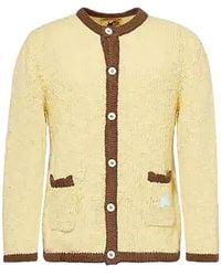 GOLF le FLEUR - Crewneck Cardigan "Honey" 1023Hny" - Lyst
