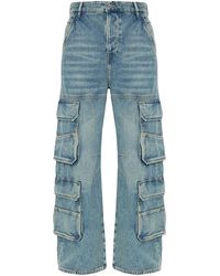 DIESEL - D-Sire-Cargo-D L.30 Trousers "01 Denim" A13317 0Dbcx 01" - Lyst