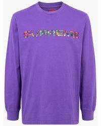 Supreme - Meta Logo L/s Top "ss 20" - Lyst