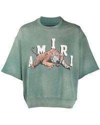 Amiri - Tiger Logo Sweater Pf23Mjg017 310" - Lyst