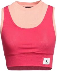 Nike - Air Essentials Crop Top "Mystic Hibiscus Light Madder Root" Dn0602 614" - Lyst