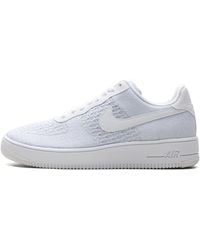 Nike - Air Force 1 Flyknit Low 2.0 "Pure Platinum" Av3042 100" - Lyst