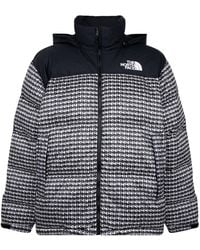Supreme - Tnf Studded Nuptse Jacket "Ss21" Su10273" - Lyst