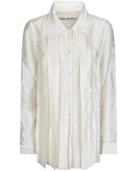 Our Legacy - Tuxedo Every Shirt "Moonlit Pearl" W4262Emp" - Lyst