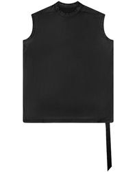 Rick Owens - Tarp Sleeveless T-Shirt Du01F4158 Rn 09" - Lyst