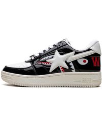 A Bathing Ape - Sta Low "Shark" 1G80191009 Blk" - Lyst