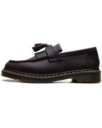 Dr. Martens - Adrian Crazy Horse Leather Tassel Loafers 30917201" - Lyst