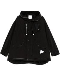 and wander - Fishtail Octa Coat 5744281137 010" - Lyst