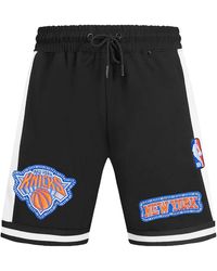 Pro Standard - Nba New York Knicks Diy Pick Stitch Dk 2.0 Shorts Bnk3515877 Blk" - Lyst