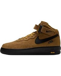 Nike - Air Force 1 Mid '07 Gore-Tex Vibram "Wheat" Io1875 700" - Lyst