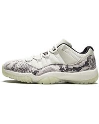 Nike - Air 11 Retro Low "Snakeskin Light Bone" Cd6846 002" - Lyst